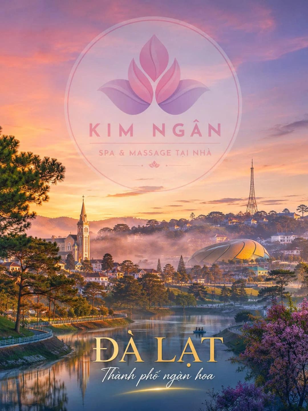 Massage tận nơi Đà Lạt — thư giãn tại khách sạn, homestay ngay thành phố ngàn hoa